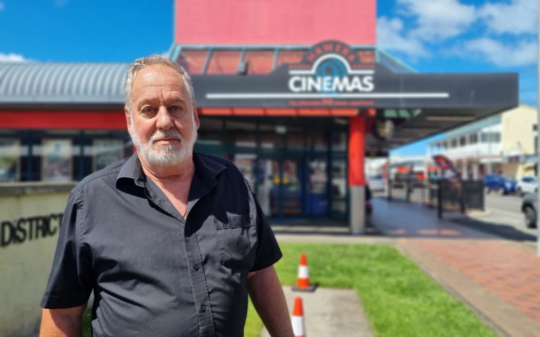 South Taranaki district councillor Andy Beccard would like the Hāwera Cinema 2 complex to survive.