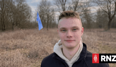 Young Australian Daniel Jackson says he is president of his own European country