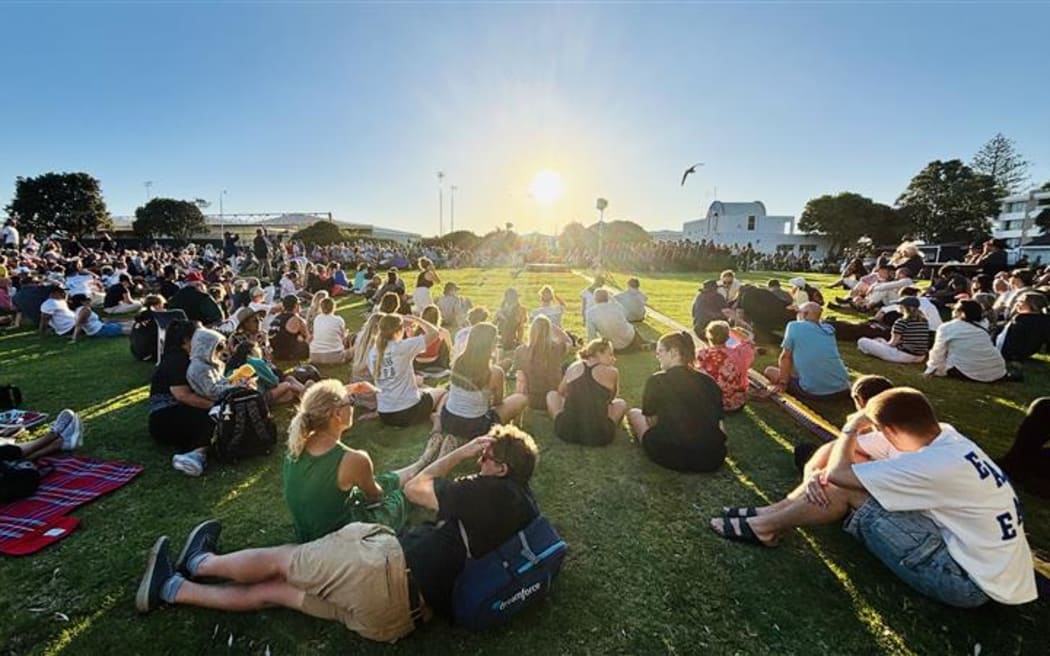 A community vigil is being held in Tauranga on Thursday evening to honour those missing and the lives lost following the landslide at Mount Maunganui.