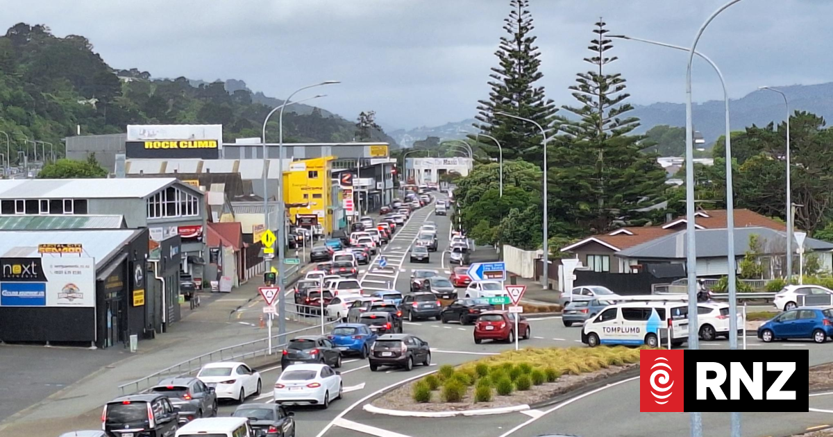 'This is crazy': Commuters face long delays as Lower Hutt's $1.5b road works continue