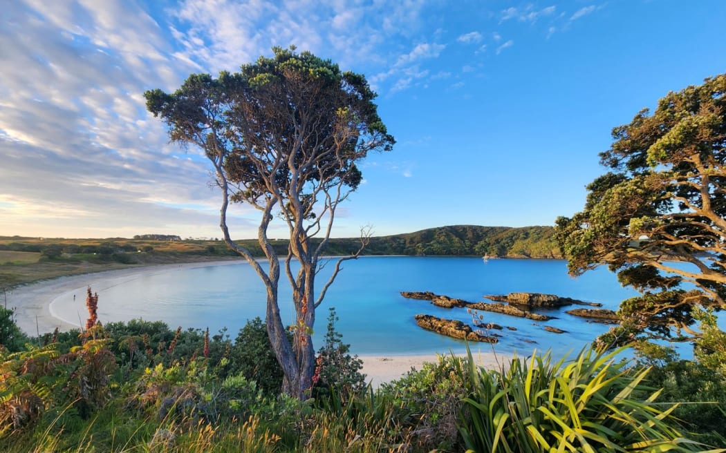 Maitai Bay, on the Karikari Peninsula, is a popular Far North holiday spot.