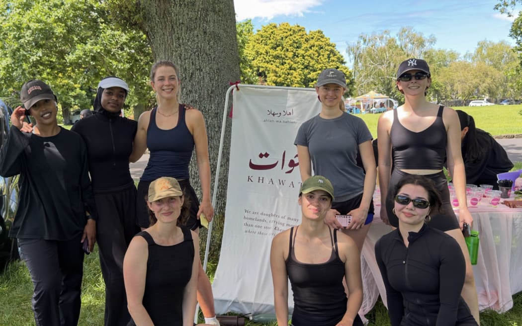 Khawat, a sisterhood for ethnic women, hosting a run club.