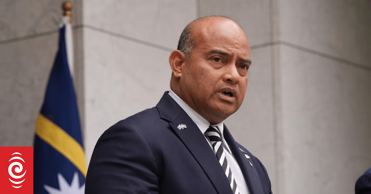 Nauru president proposes changing country's name to Naoero