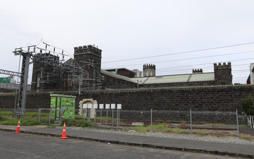 Mt Eden Prison viewed from Boston Road