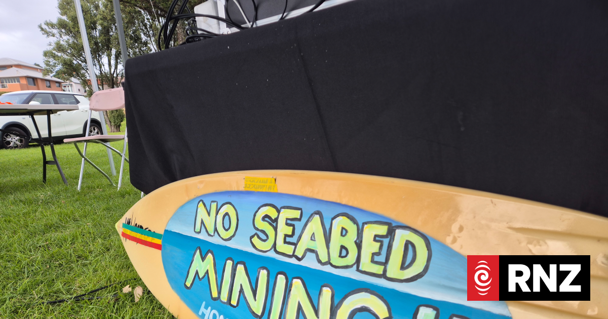 Mining sector says Taranaki seabed plan rejection 'embarrassing'