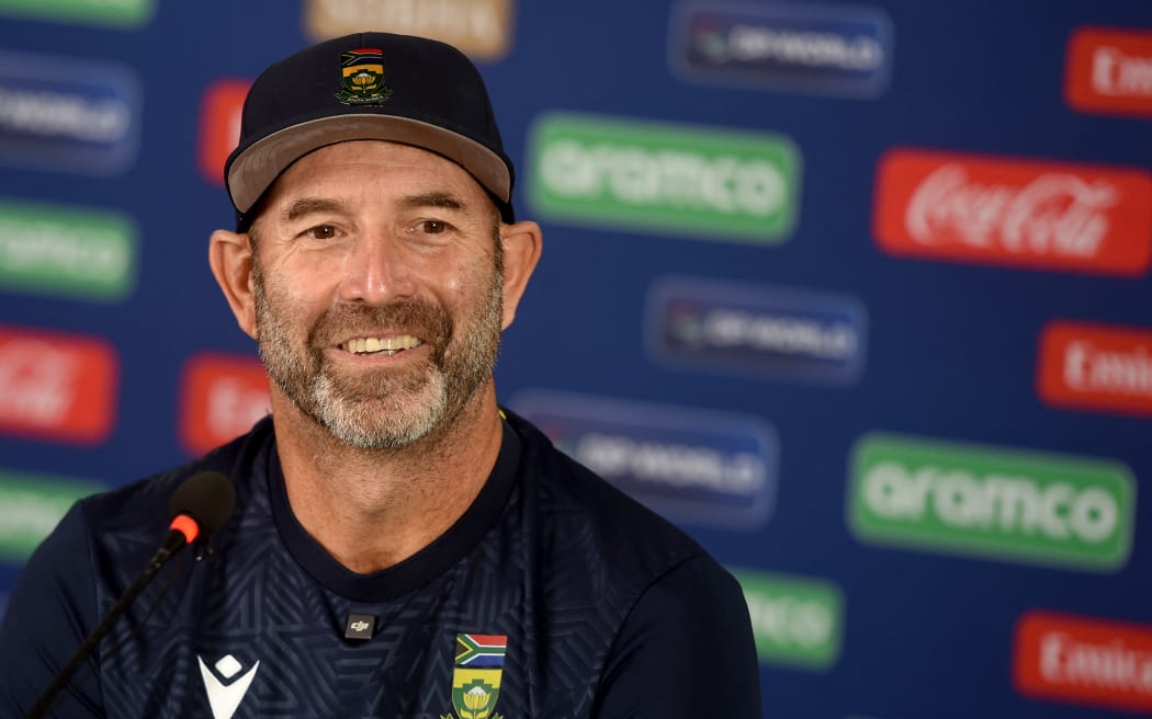 South Africa's former white ball cricket coach Rob Walter, 2025.