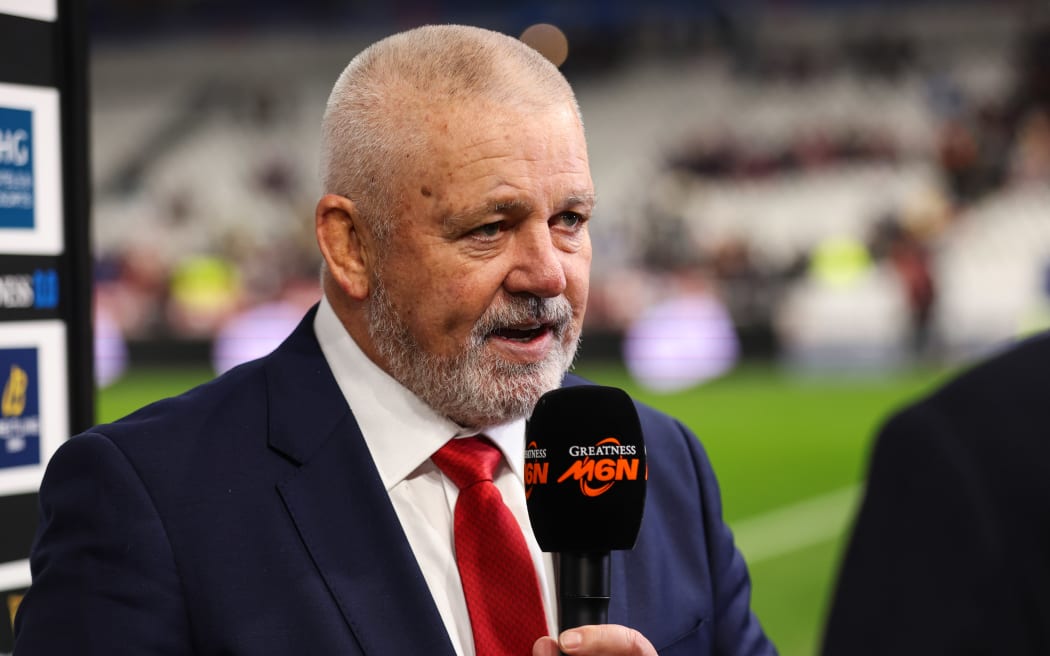 Wales’ head coach Warren Gatland
