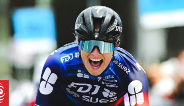 Ally Wollaston sprints to emotional New Zealand road race title