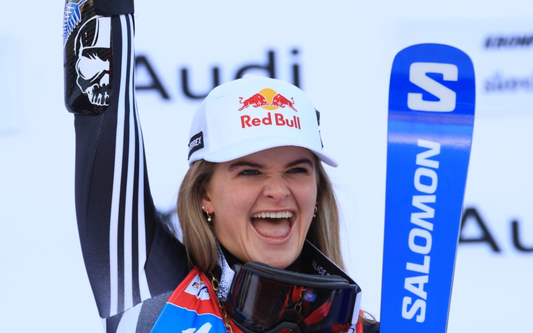 New Zealand skier Alice Robinson.