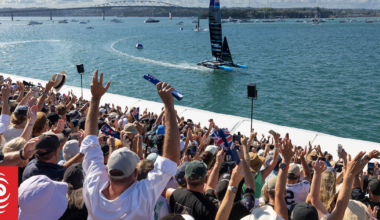 New Zealand SailGP live updates: Day one off Auckland's Wynyard Point