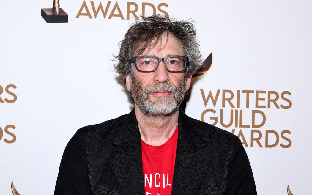 NEW YORK, NEW YORK - APRIL 14: Neil Gaiman attends the 2024 Writers Guild Awards New York Ceremony on April 14, 2024 in New York City.