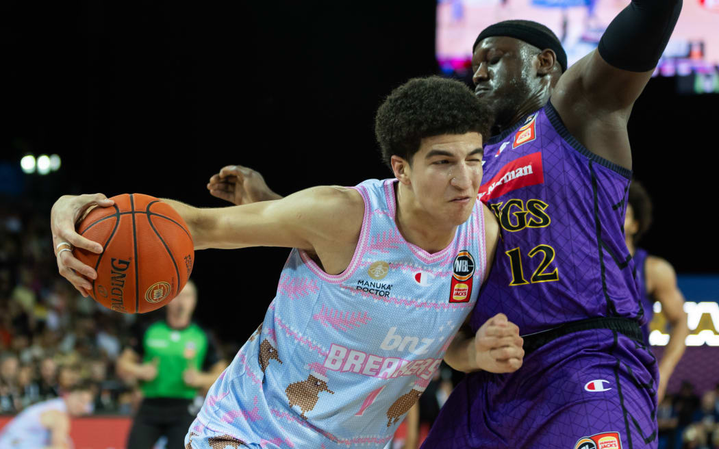 NZ Breakers Karim Lopez during the NBL
