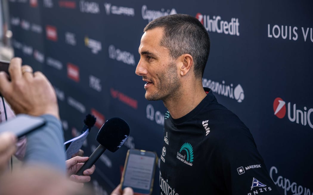 New Zealand sailor Blair Tuke.