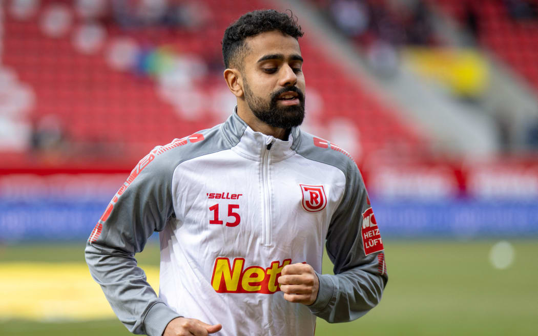 Jahn Regensburg's Sarpreet Singh in 2023.