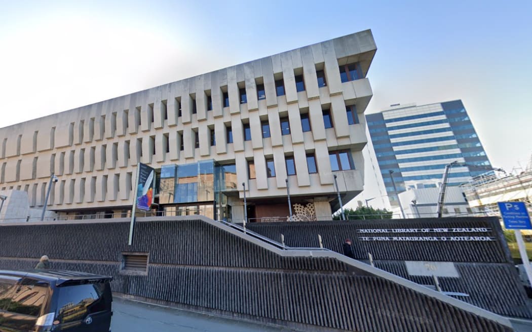 Wellington National Library on Molesworth Street.