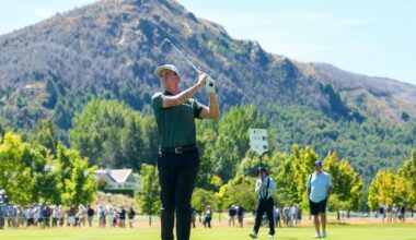 New Zealand Open: Dan Hillier surges into lead with late birdie run