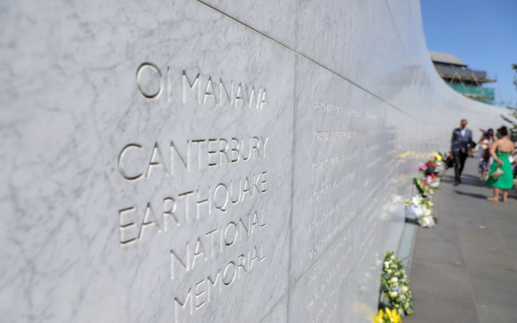 Memorial service for the 2011 Christchurch Earthquake held 9 years on.
