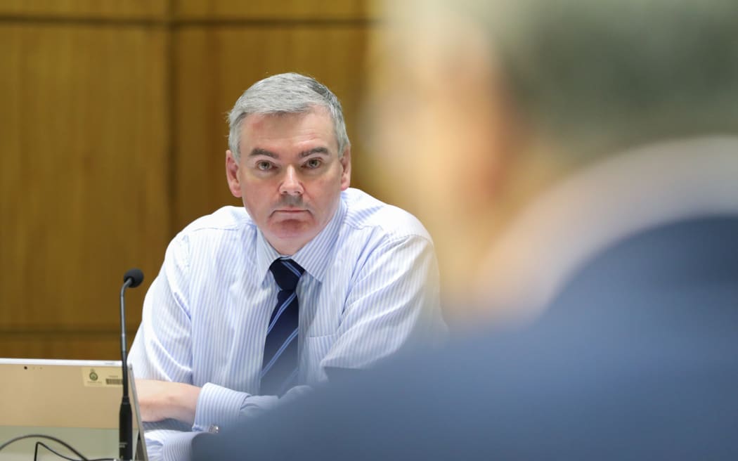 National MP Scott Simpson in Select Committee