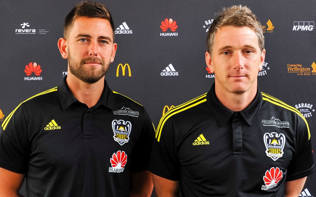 Des Buckingham (L) and Chris Greenacre