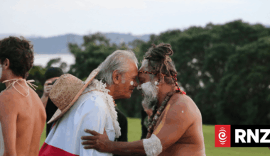 Aboriginal group stands in solidarity with Māori at Waitangi