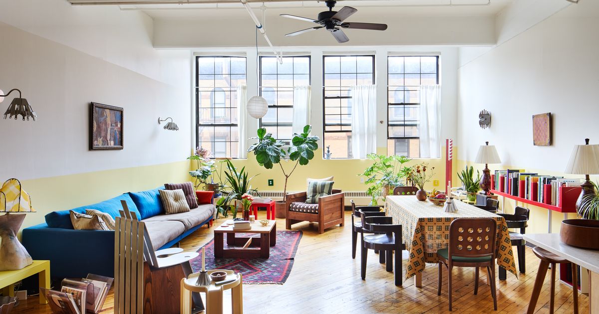 Kiki Goti and Vincent Staropoli’s Colorful Clinton Hill Loft