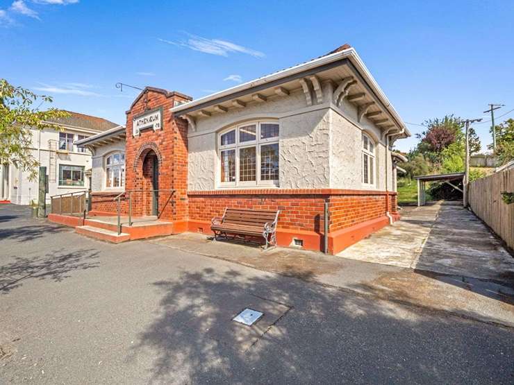 The former Saint Augustine Church at 907 Tuapeka Mouth Road, Balclutha, is an off-grid miracle with a price guide of over $439,000. Photo / Supplied