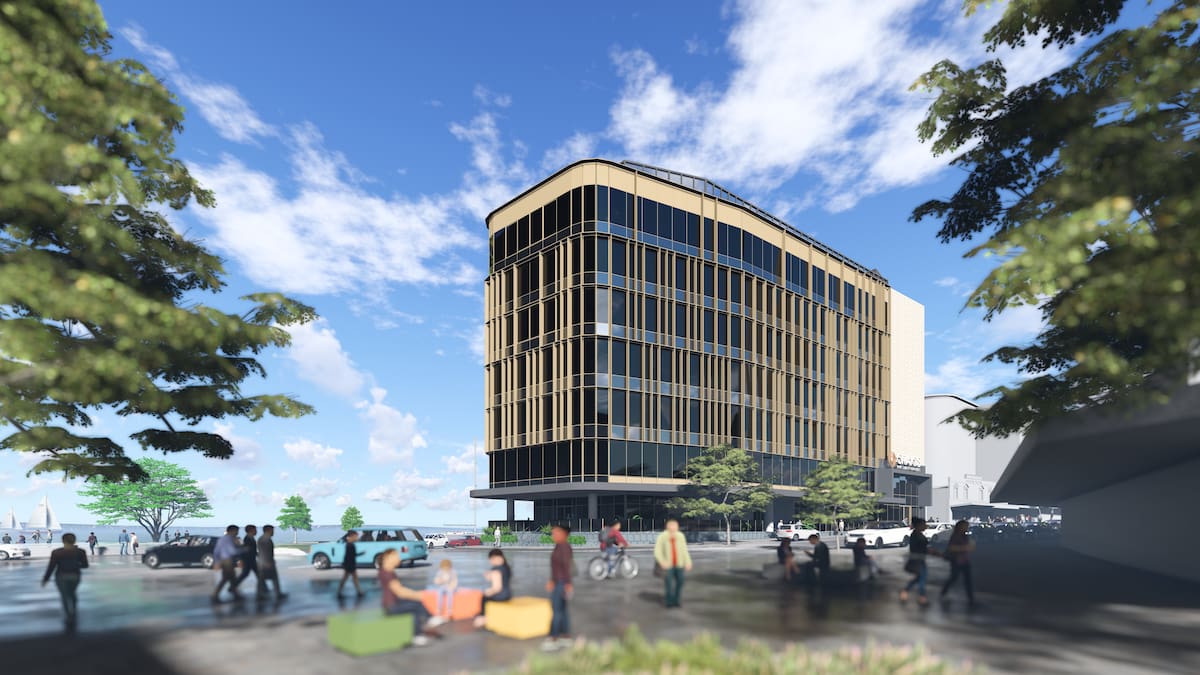 Tauranga CBD: Seven-storey office building at 2 Devonport Rd to be built by year end