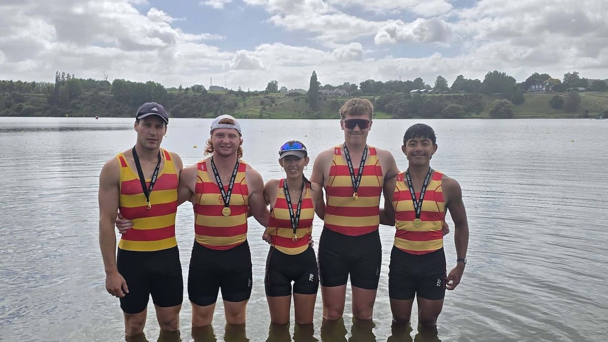 Aramoho Whanganui Rowing Club bring home golds from New Zealand Rowing Championships