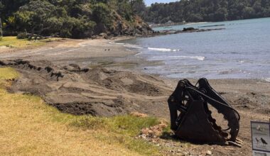 Digger works at Church Bay in Northland prompt public outcry and council investigation