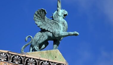 A griffin on the roof of the northern wing of the Philadelphia Museum of Art. It inspired the new logo when the museum announced a name change Oct. 8, 2025, as part of a larger rebranding. The “new” name was changed back to Philadelphia Museum of Art at a special meeting Feb. 4.