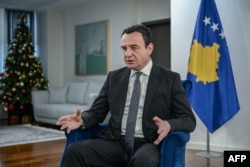 Kosovar Prime Minister Albin Kurti has pledged support for his country's manufacturers. (file photo)