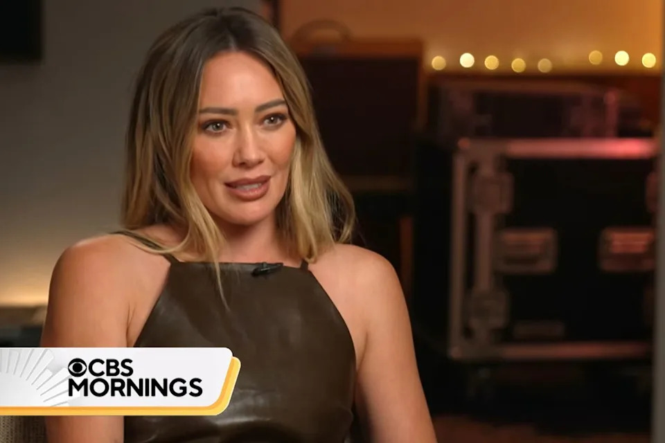 Hilary Duff on 'CBS Mornings' in February 2026 CBS Mornings/YouTube