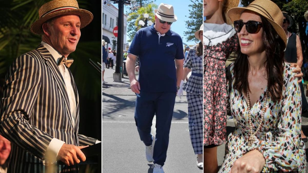 Prime Ministers’ Art Deco Festival outfits ranked: How Christopher Luxon compares