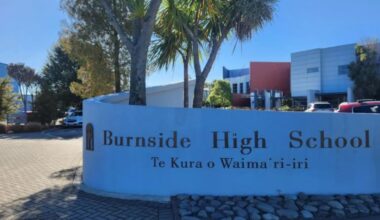 Burnside High School students in Christchurch have to work from home after internet cut in error