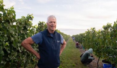 Hawke’s Bay winemaker Tony Bish locks in the earliest grape harvest in 45 year career