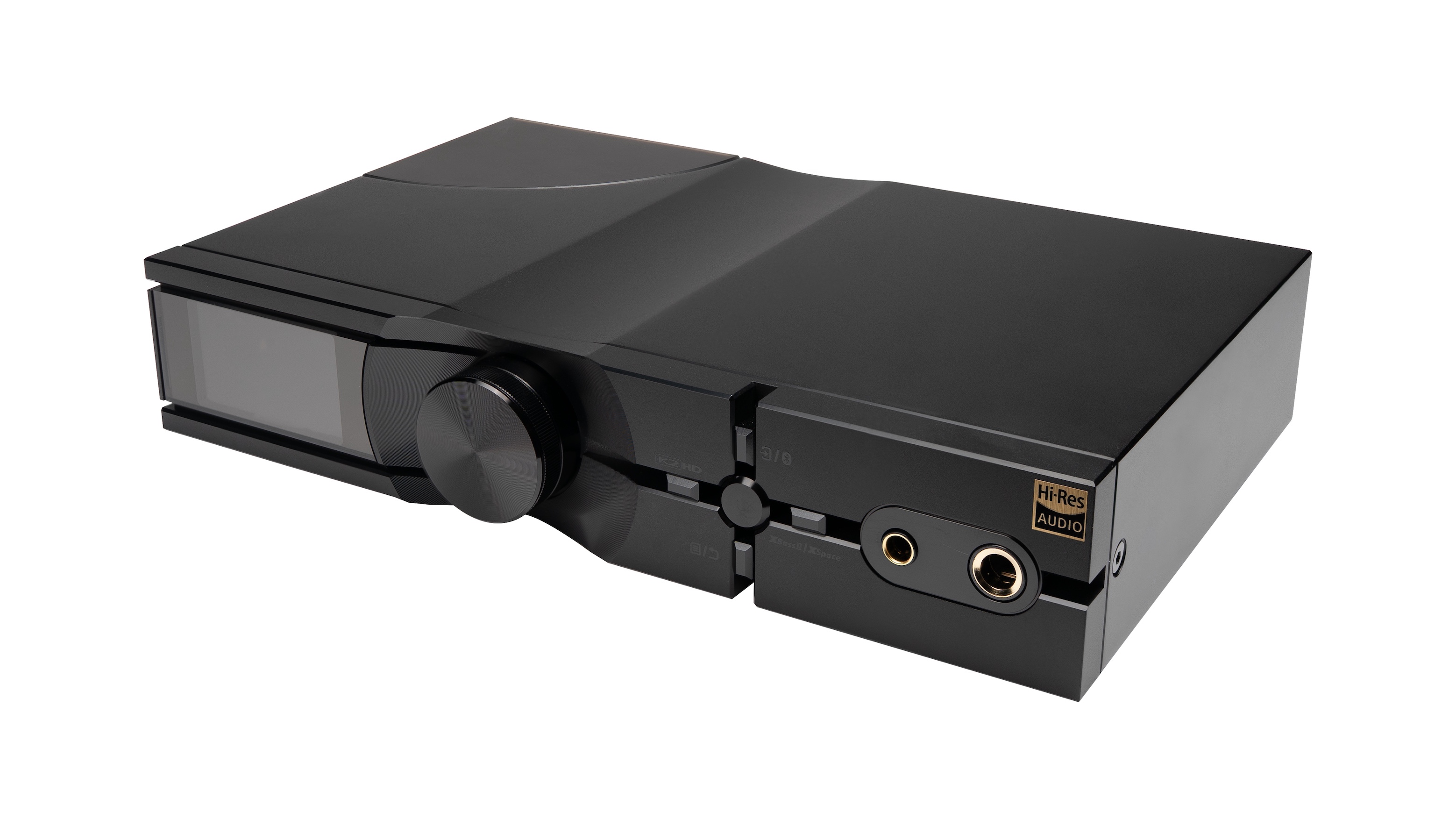 The iFi Neo iDSD 3 at a 3/4 angle on a white background.