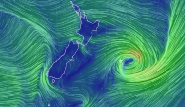 Weather: Low-pressure system swings past New Zealand, targets Chatham Islands