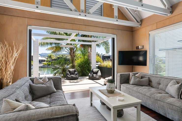 A five-bedroom home on Waterways Parade, in Pauanui, sold for just under $4m last year. Photo / Supplied