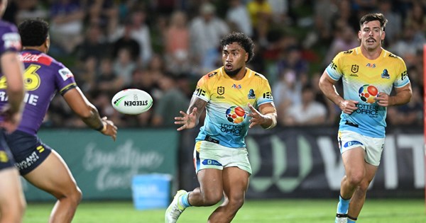 Siale Faeamani, Gold Coast Titans, NRL season 2026, debut, Josh Hannay