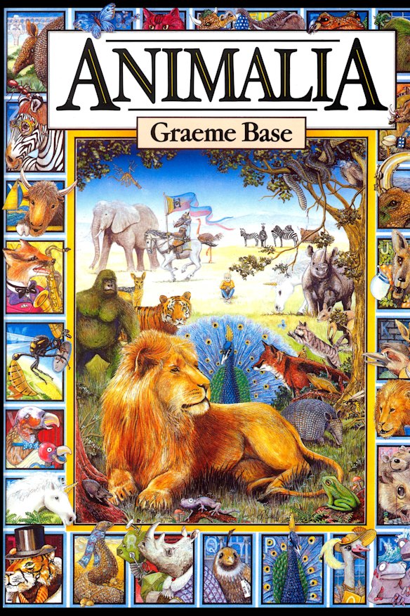 Base’s 1986 book <i>Animalia</i> was a global hit.