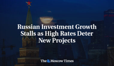 Russian Investment Growth Stalls as High Rates Deter New Projects