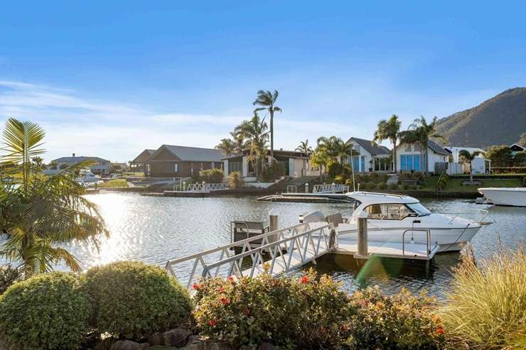 A five-bedroom home on Waterways Parade, in Pauanui, sold for just under $4m last year. Photo / Supplied