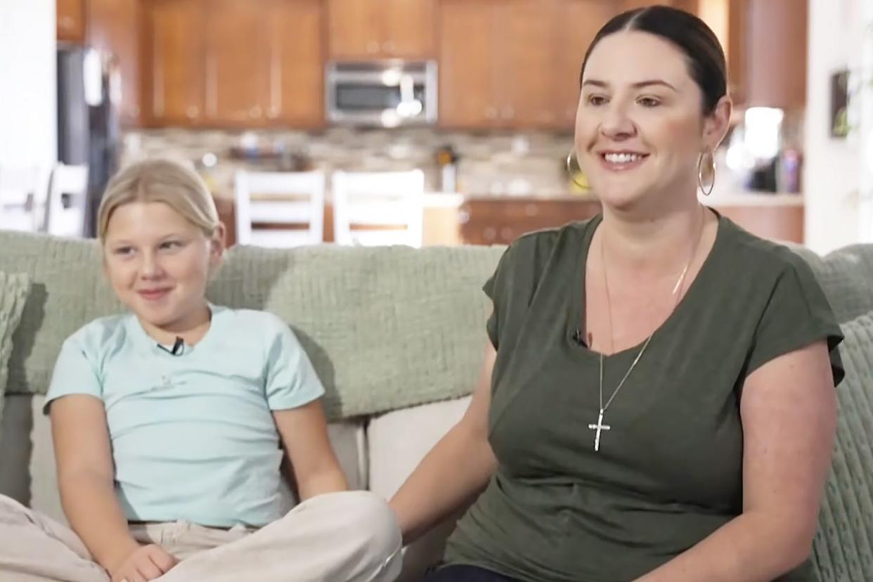 Jessa Milender and her mother, Melissa Milender, speak to WHAS-11. WHAS11/Youtube