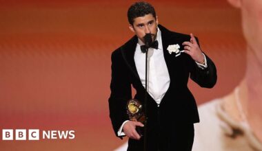 Bad Bunny, Olivia Dean, Billie Eilish call out ICE at Grammys - BBC
