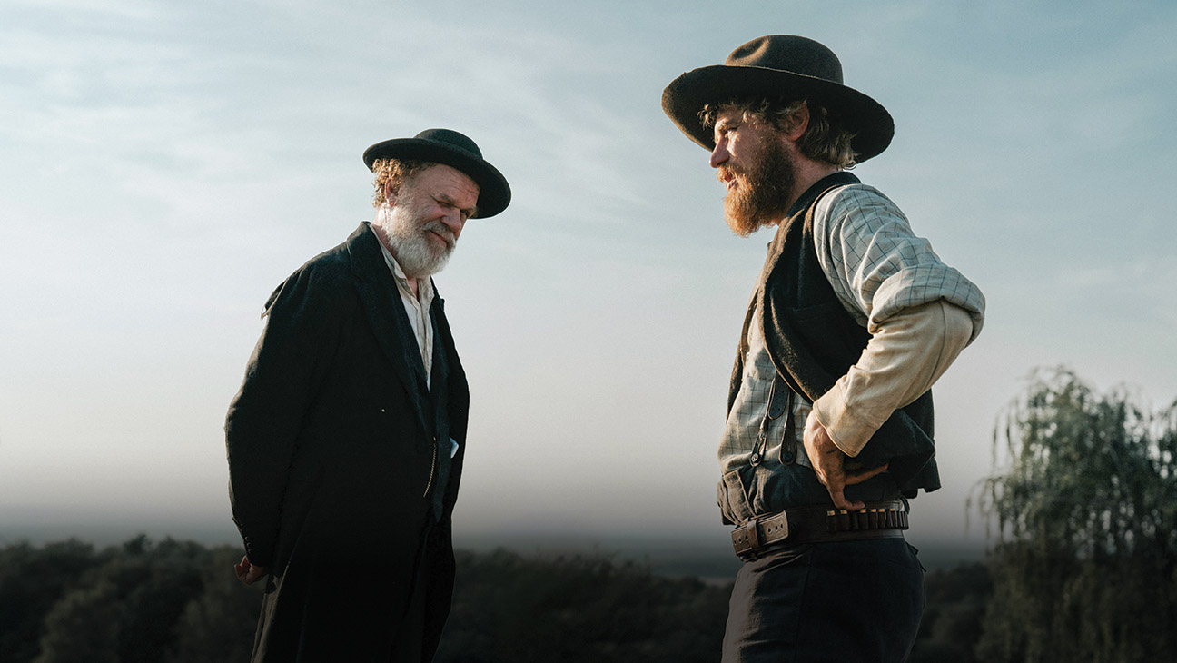 John C. Reilly (left) and Johnny Flynn in A Prayer for the Dying
