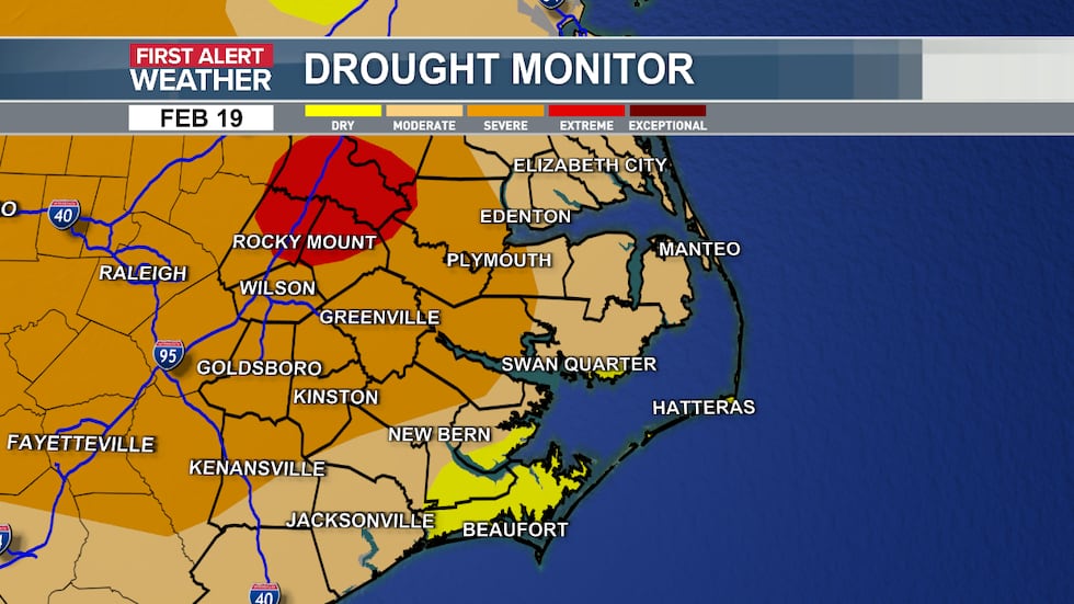 Drought Update for Thursday, Feb. 19th, 2026