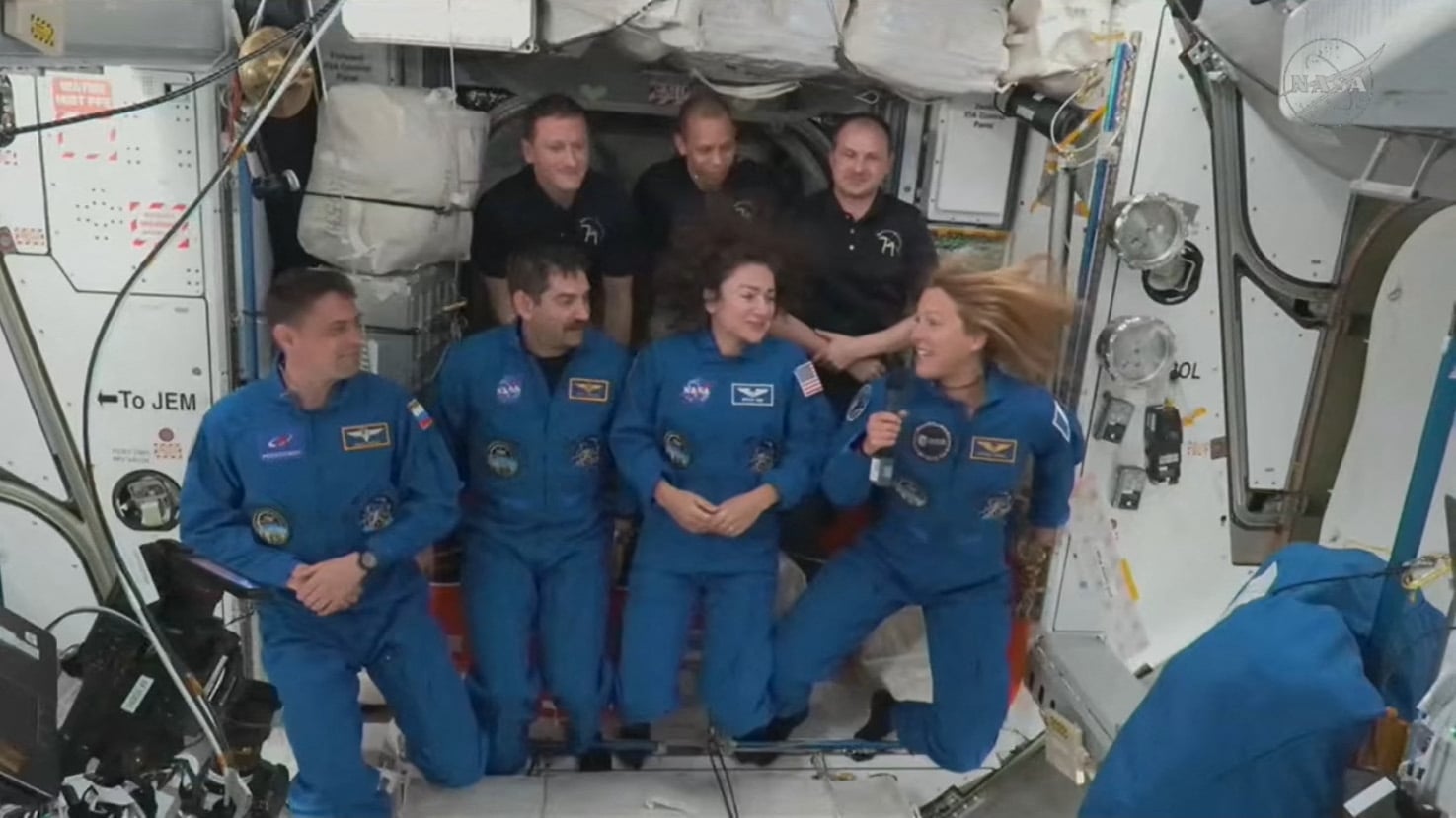 Crew headed by Jewish American Jessica Meir arrives at International Space Station