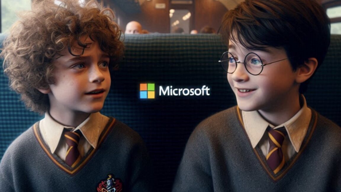 Microsoft deletes blog telling users to train AI on pirated Harry Potter books