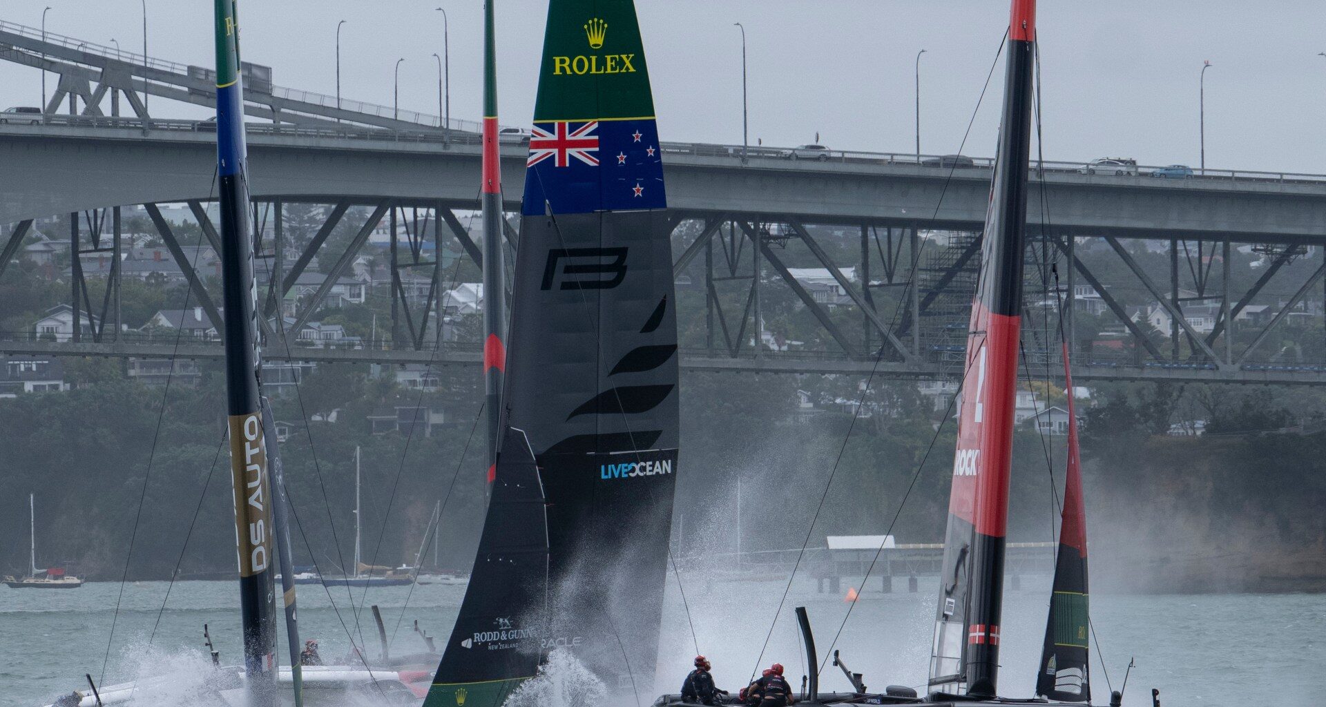 Two hurt after high-speed New Zealand-France crash at Auckland SailGP race | Olympics News