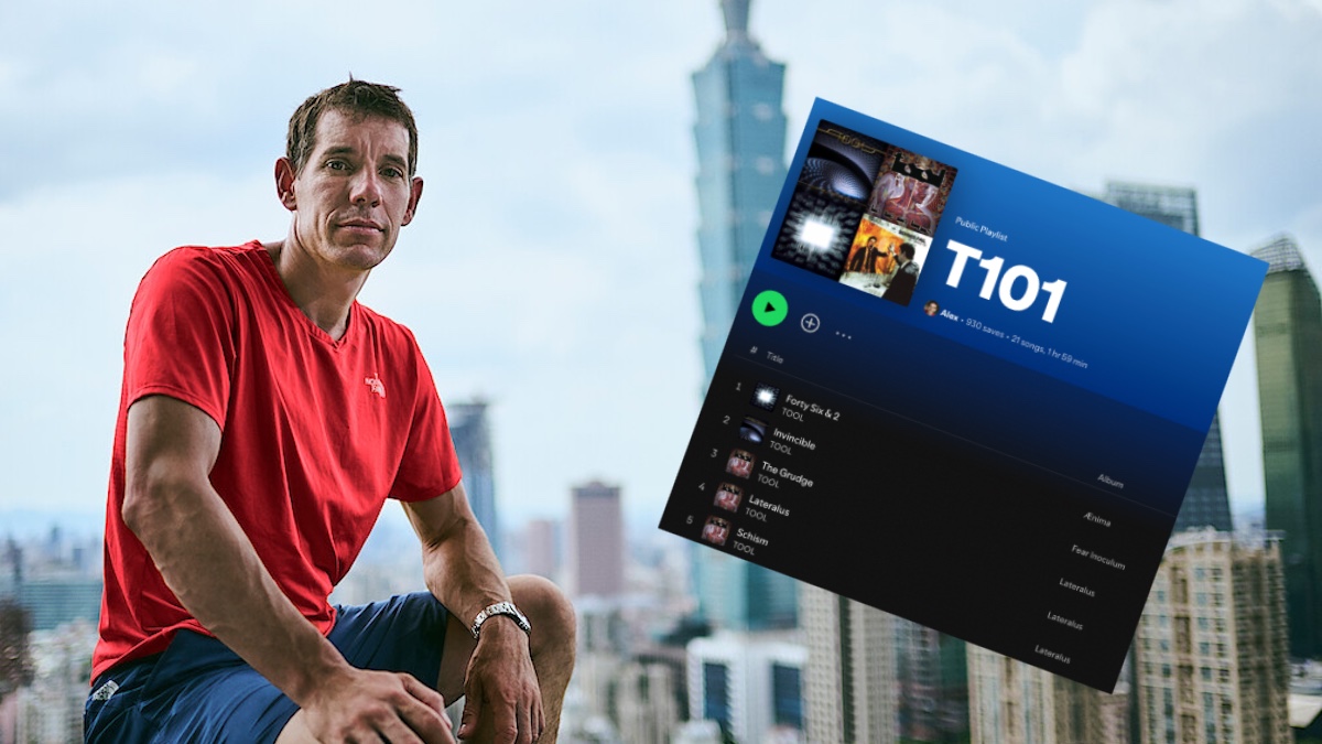 It's "Depressing" Alex Honnold's Tool Playlist Overshadowed His Actual Climb
